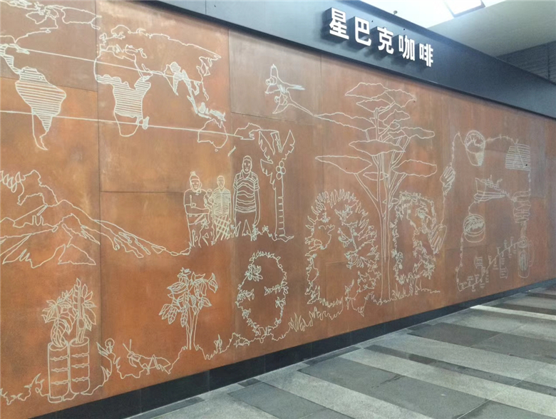三亚耐候钢幕墙